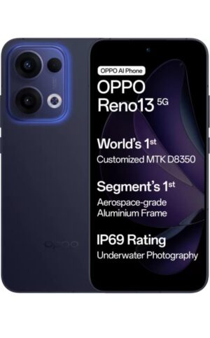 Oppo Reno13 5G (Luminous Blue, 128 GB) (8 GB RAM)