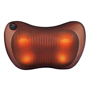 NEVENUE - Relaxation Massage Pillow, Massage Machine for Full Body Pain Relief, Massager for Neck, Back, and Sciatic Pain, Relieve Muscle Pain, Tension and Stress