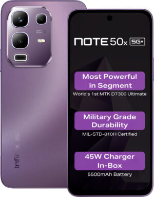 Infinix Note 50x 5G+ (Enchanted Purple, 128 GB)(6 GB RAM)