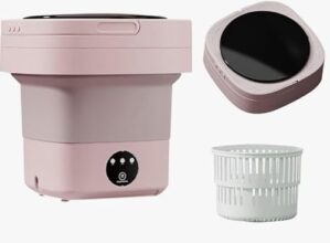 Welko SeMi AuToMaTiC FoLdInG WaShInG MaChInE PoRtAbLe mInI FoLdAbLe wAsHeR AnD SpIn dRyEr sMaLl fOlDaBlE BuCkEt wAsHeR FoR CaMpInG